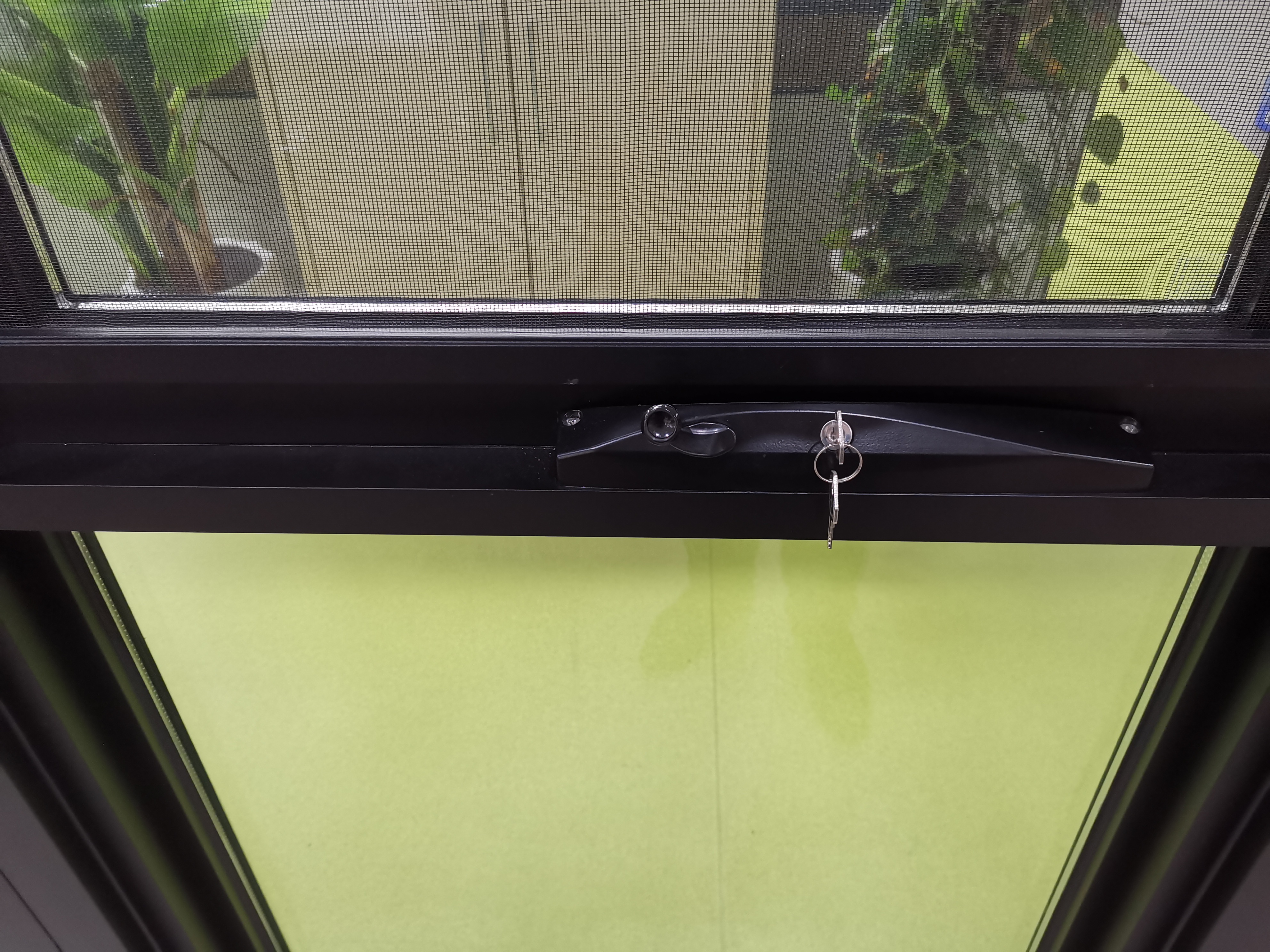 High Quality Aluminium Window Commercial Project Double Glass WInder Chain Lock Awning Window