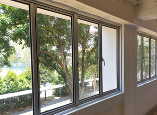 2023 Reaching Australian Standard Aluminum AS2047 Sliding Window Double Glazed Sliding Window