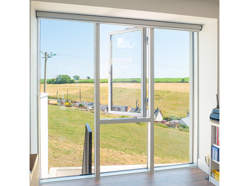 Hot Sale AS2047 Certificated 2.0mm Thick Aluminum Frame Casement Window Double Insulated Glass with Low-e Casement Window