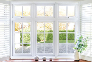 Competitive Price UPVC Door Window 5mm/6mm White Color Single Tempered Glass Door Hot Sale PVC Sliding Window Door