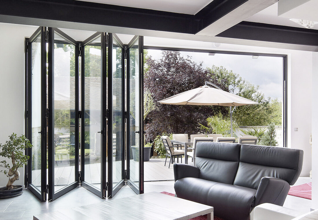 Australian Standard 10 Years House Project Experience Double Glass Bi Folding Aluminum Doors