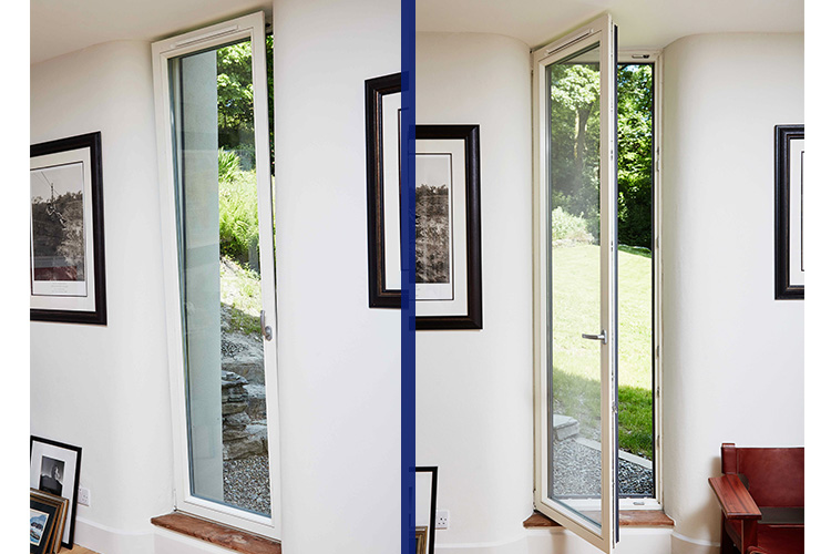Unique Design UPVC Profile Steel Support White Frame Good Fresh Air Circulation Single Double Glass Tilt and Turn Window