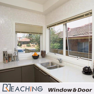 Aluminium Kitchen Awning Windows with Hollow Double Glass for Individual House