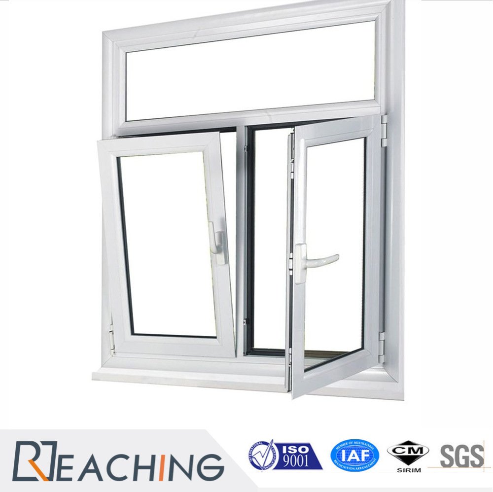 PVC/UPVC Window Casement Window Tilt and Turn Window with Double Glazing