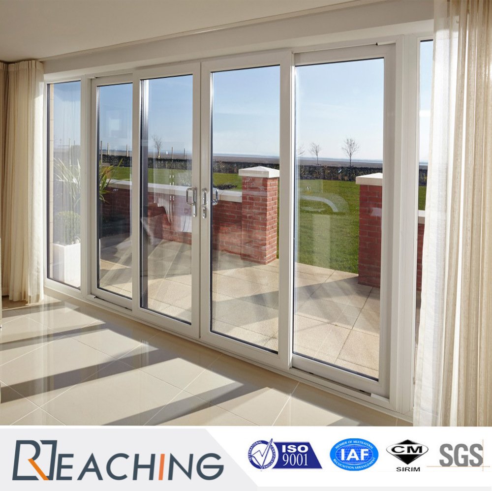 UPVC Sliding Door Grill Design PVC Sliding Doors for Kitchen from China