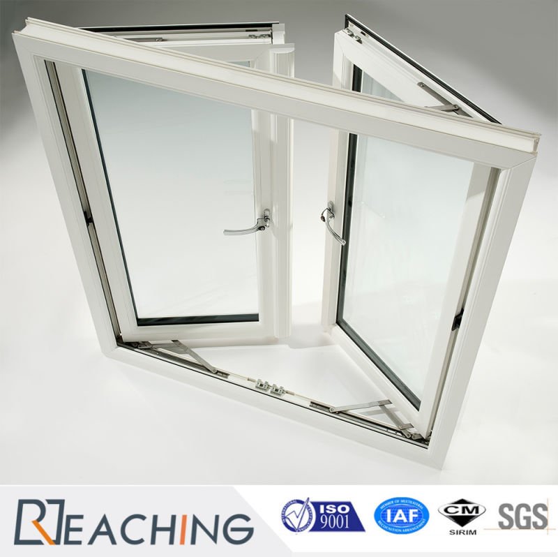 White UPVC Windows Casement Window UPVC Frame Window Design from China ...