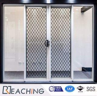 Aluminium Slding Glass Door with Security Grid