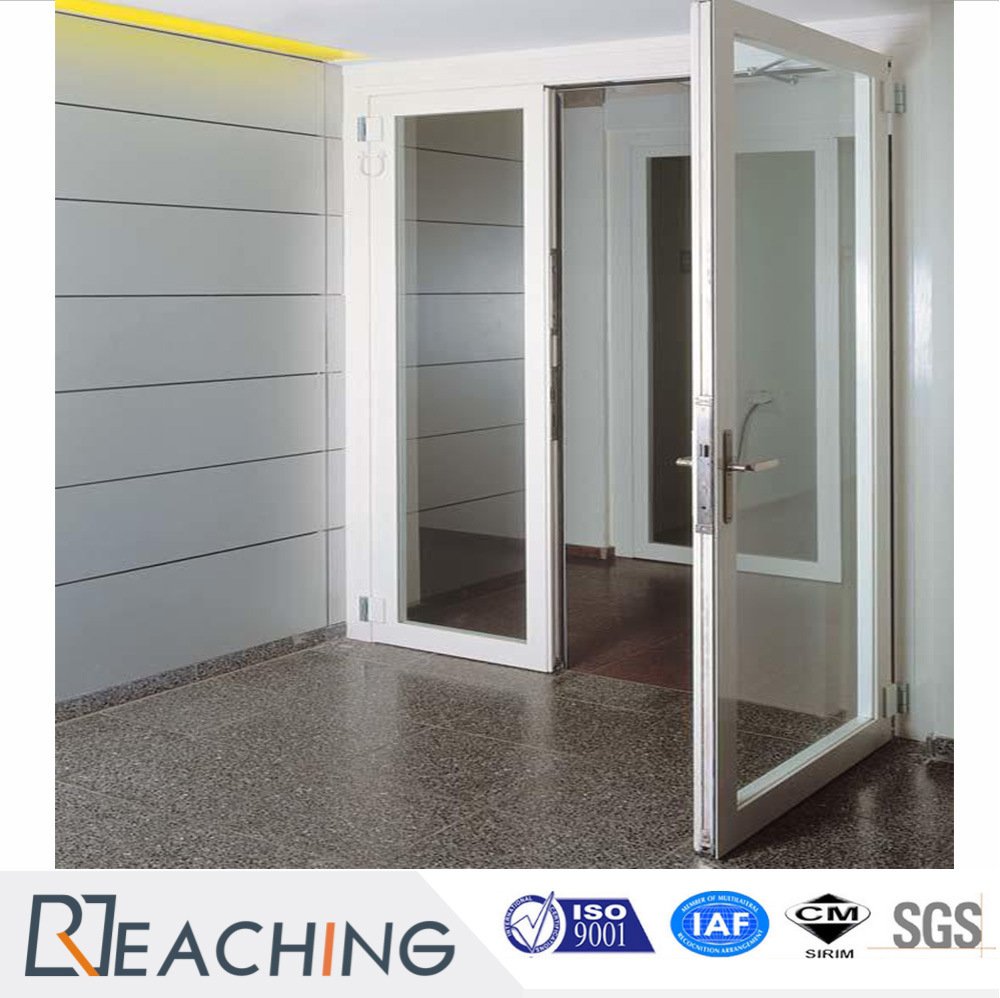 High Quality Entry UPVC Double Glass Casement Door for Replacement Pd027