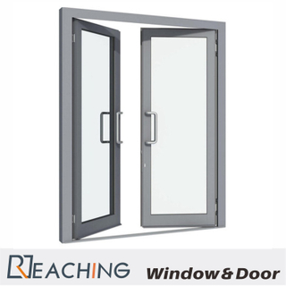 D Shape Handle Aluminium Glass Window Make in Guangdong with Sound Proof Tempered Glass