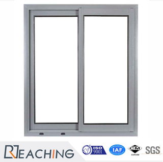 Thermal Break Glass Grill Design Aluminum Standard Size Sliding Window