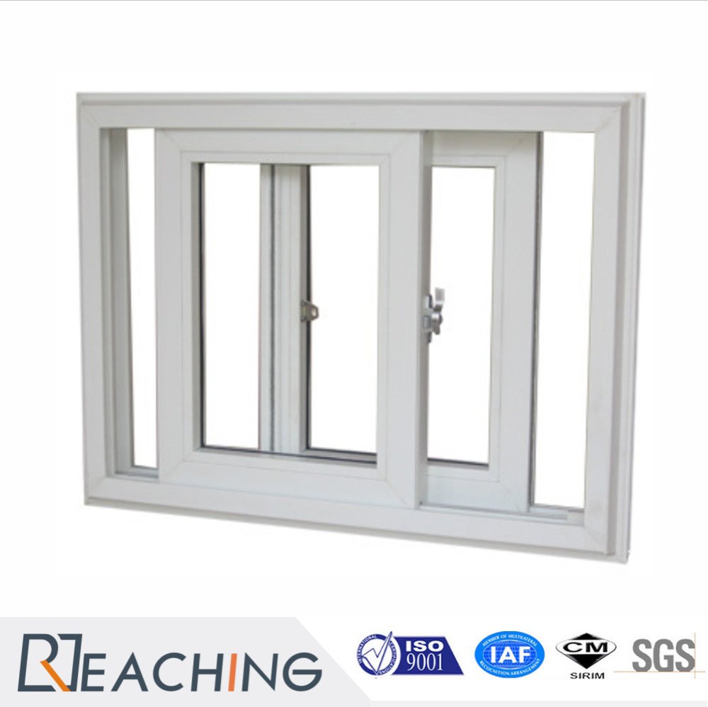 White Color UPVC Window with Multi Point Lock System